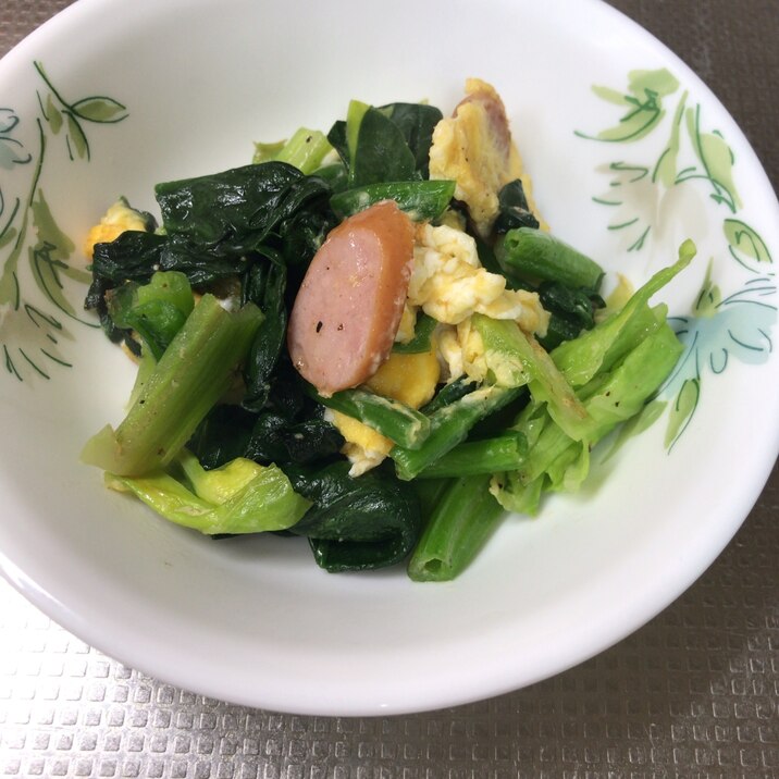 ほうれん草の炒め物